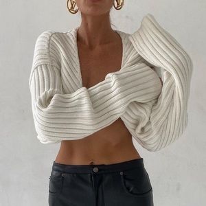Simonett Cropped Cardigan